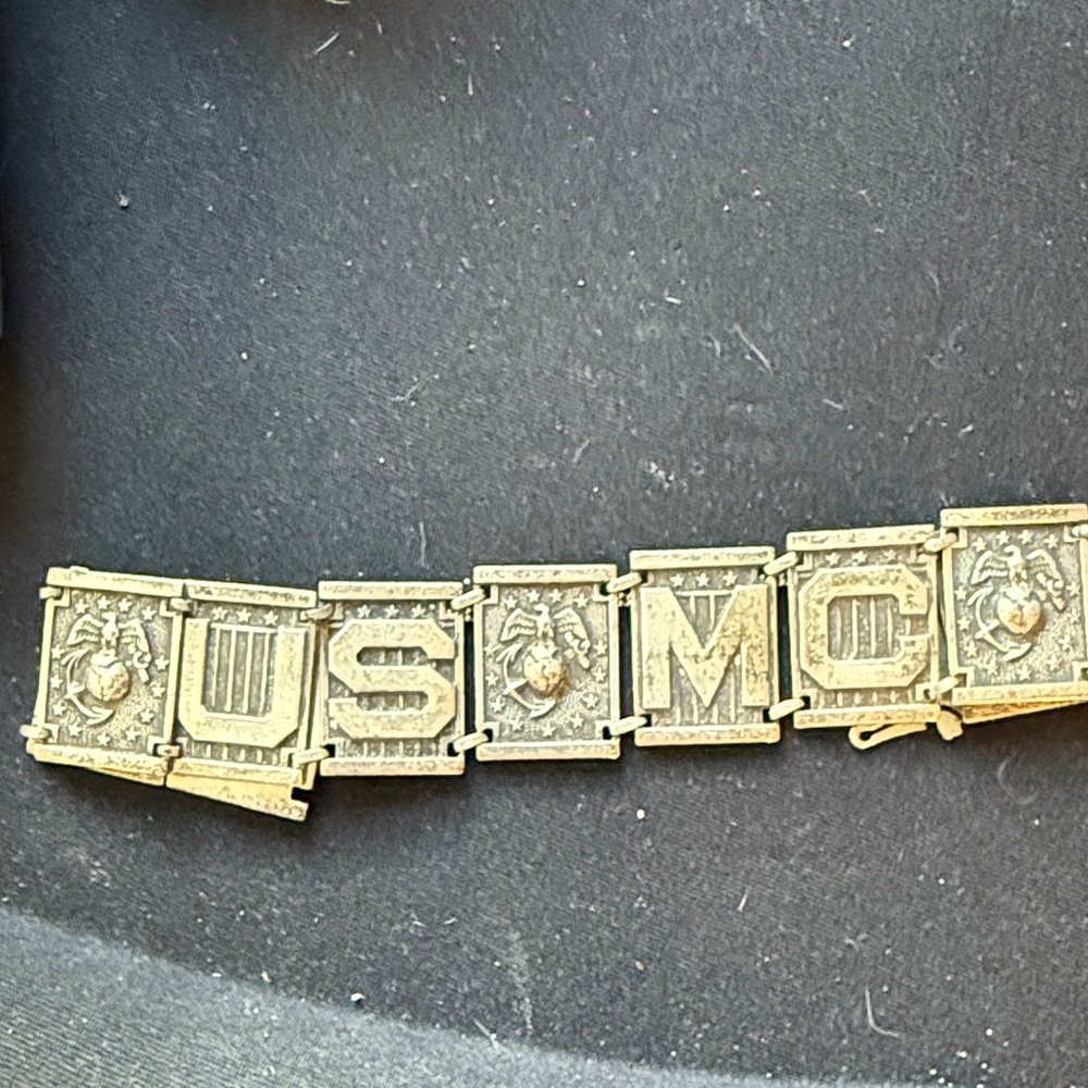 USMC Vintage Sweetheart Bracelet